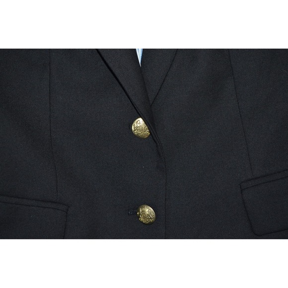 J.Crew $198 Original Schoolboy Blazer Black Size 4 AZ565 - Picture 2 of 9